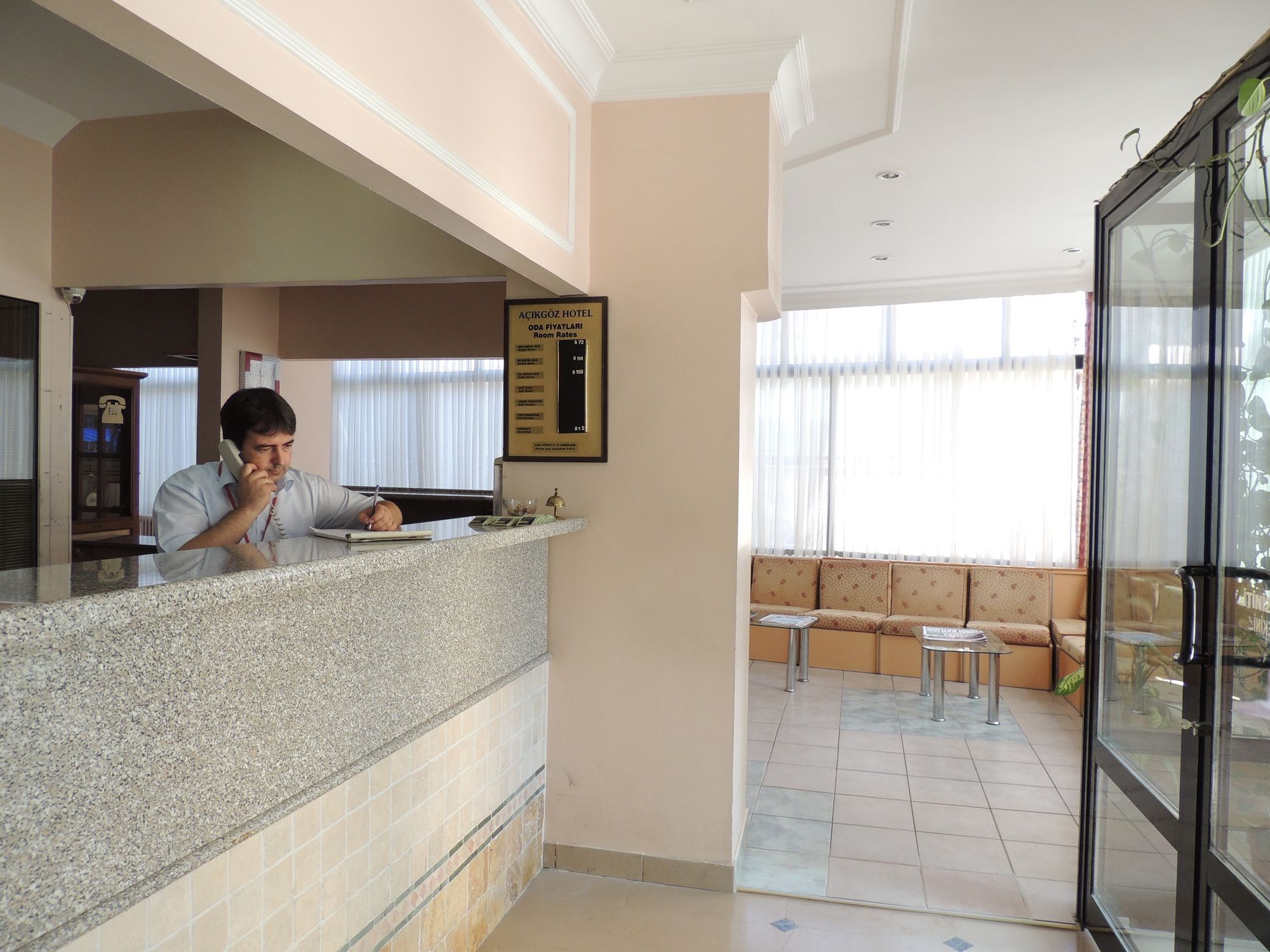 Acikgoz Hotel เอดีร์เน ภายนอก รูปภาพ
